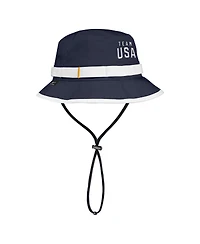 Nike Men's Navy Team Usa Apex Sideline On-Field Dri-fit Boonie Bucket Hat