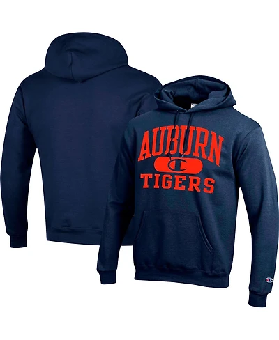 Champion Men's Navy Auburn Tigers Arch Pill Pullover Hoodie
