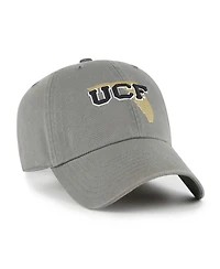 '47 Brand Men's Dark Grey Ucf Knights Vault Clean Up Adjustable Hat
