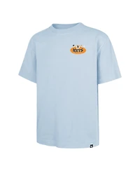 '47 Brand Men's Light Blue New York Mets Ice Cream Parlor Foundation T-Shirt