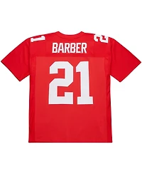 Mitchell & Ness Men's Tiki Barber Red New York Giants 2004 Legacy Replica Jersey