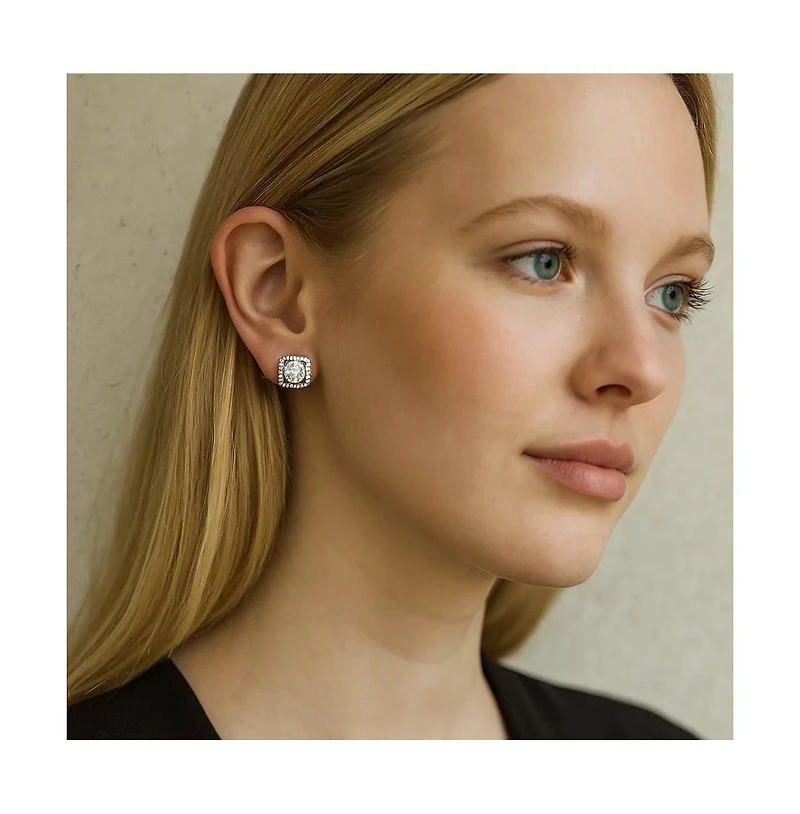 Crystal Stud Earrings for Women