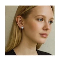 Crystal Stud Earrings for Women