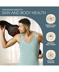 Lifepro Red Light Therapy Belt – Infrared Heating Pad for Back, Shoulder & Body Pain Relief – 660nm & 850nm Near Infrared – Adjus