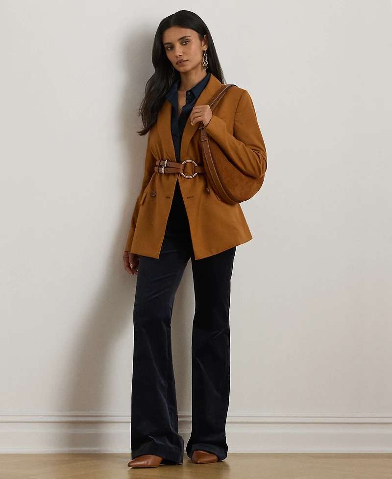 Lauren Ralph Petite High-Rise Flare Pants