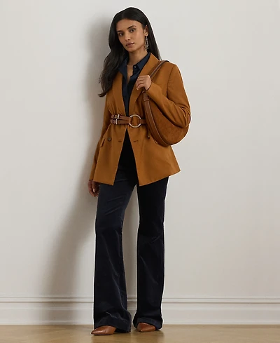 Lauren Ralph Petite High-Rise Flare Pants