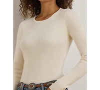 Lauren Ralph Petite Crew Neck Sweater