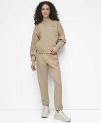Dkny Women's Crew Neck Long Sleeves Top