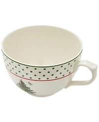 Spode Christmas Tree Polka Dot Jumbo Cup, 20 oz.