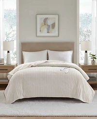 Premier Comfort Heated Textured Fleece Blanket, Queen