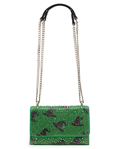 Betsey Johnson Hats Off Convertible Rhinestone Crossbody Bag