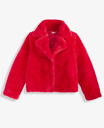 Jou Jou Girls 4-8 Spread Collar Long Sleeve Jacket
