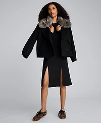 Kenneth Cole Women's High-rise Knee Length Skirt