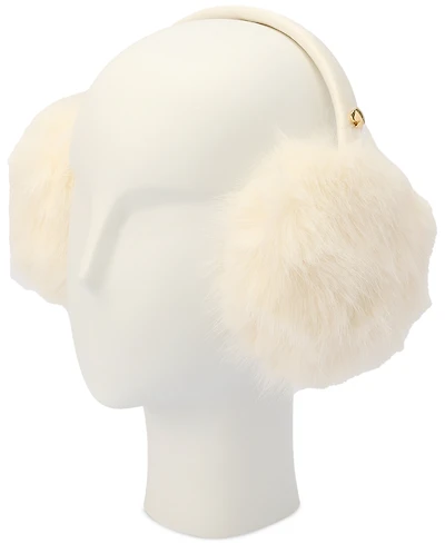 kate spade new york Oversized Faux-Fur Earmuffs