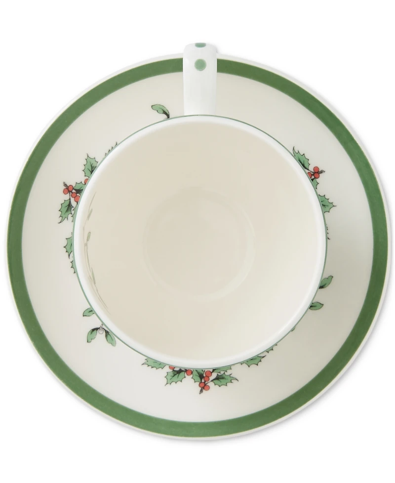 Spode Christmas Tree Teacup & Saucer
