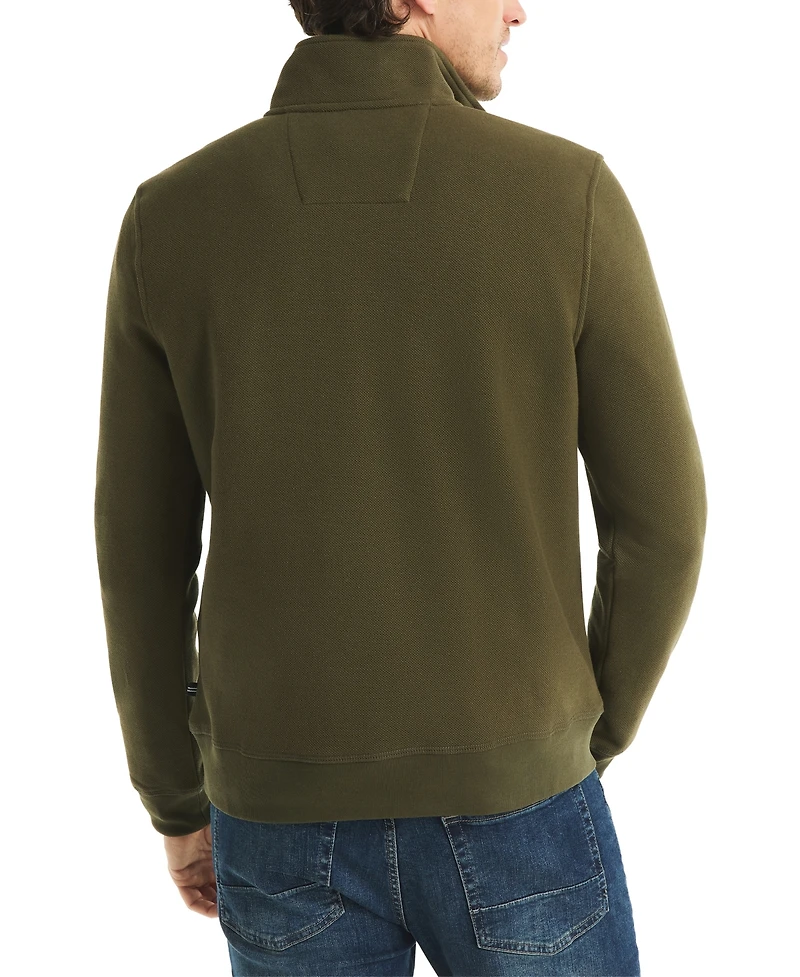 Nautica Men's Quarter-Zip Fleece Sweatshirt