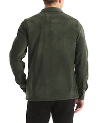 Nautica Men's Polar Fleece Button-Up Shirt