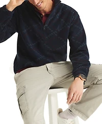 Nautica Men's Mock Neck Sweater