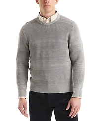 Nautica Men's Stonewashed Crewneck Sweater