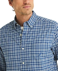 Nautica Men's Plaid Classic Fit Shirt