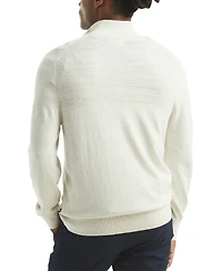 Nautica Men's Performance Mock Neck Sweater