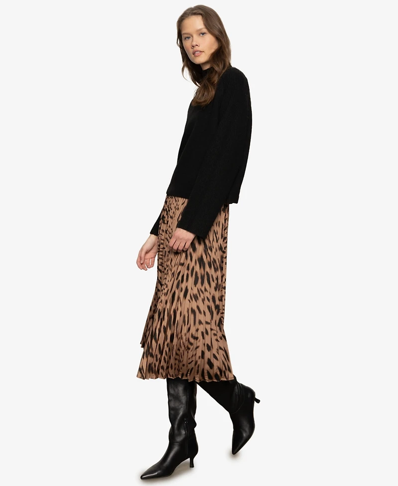Sanctuary Women's Nostalgia Pleated Midi Skirt