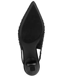Sugar Women's Dazzy Slingback Rhinestone Dress Pumps