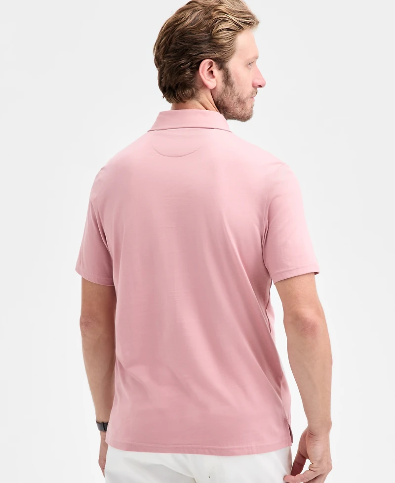 Club Room Men's Knit Polo Shirt