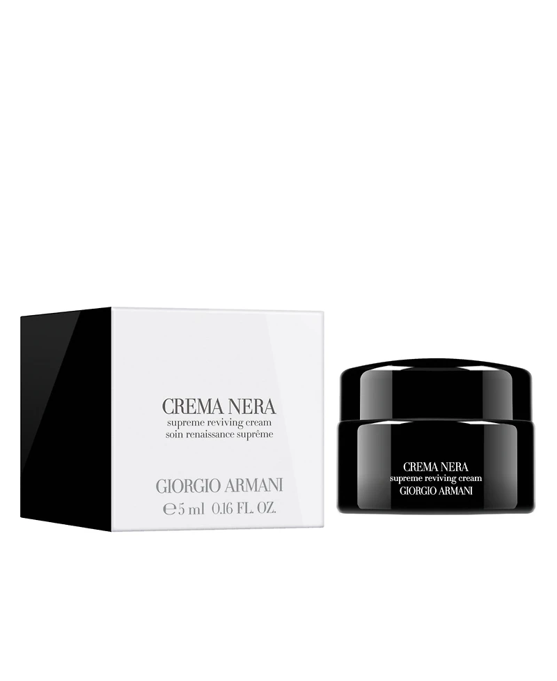 Free Creme Nera Supreme Cream 15 ml with any Armani Skincare purchase