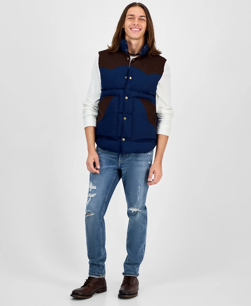 Sun + Stone Men's Maddux Vest, Macy's Exclusive
