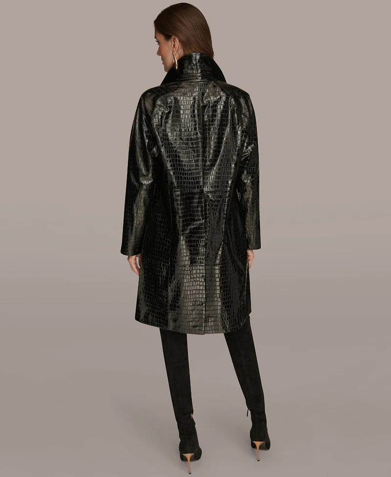 Donna Karan New York Women's Balmacaan Coat
