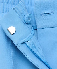 Mango Women's Elastic Waist Shorts