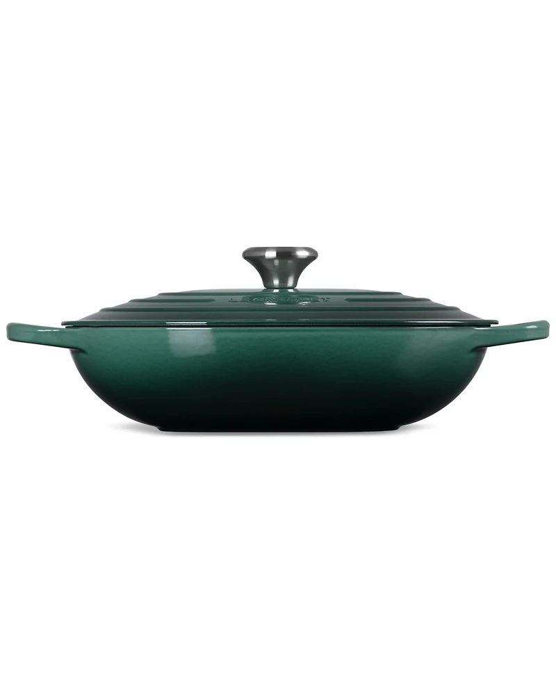 Le Creuset Enameled Cast Iron Signature 3.75-Quart Oblong Dutch Oven With Lid