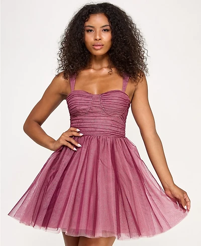 Seni & Cade Women's Sweetheart Neck Short Dress