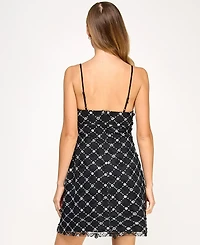 Seni & Cade Juniors' Strappy A-Line Short Dress