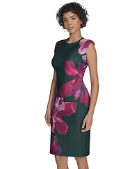 Calvin Klein Women's Placement Print Sheath Dress