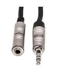 Hosa Technology 5' Rean 3.5mm Trs Male to 3.5mm Trs Female Pro Headphones Extension Cable