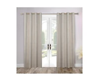 Superior Nyan 100% Blackout Machine Washable Curtains, Set of 2 Panels