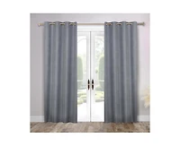 Superior Nyan 100% Blackout Machine Washable Curtains, Set of 2 Panels