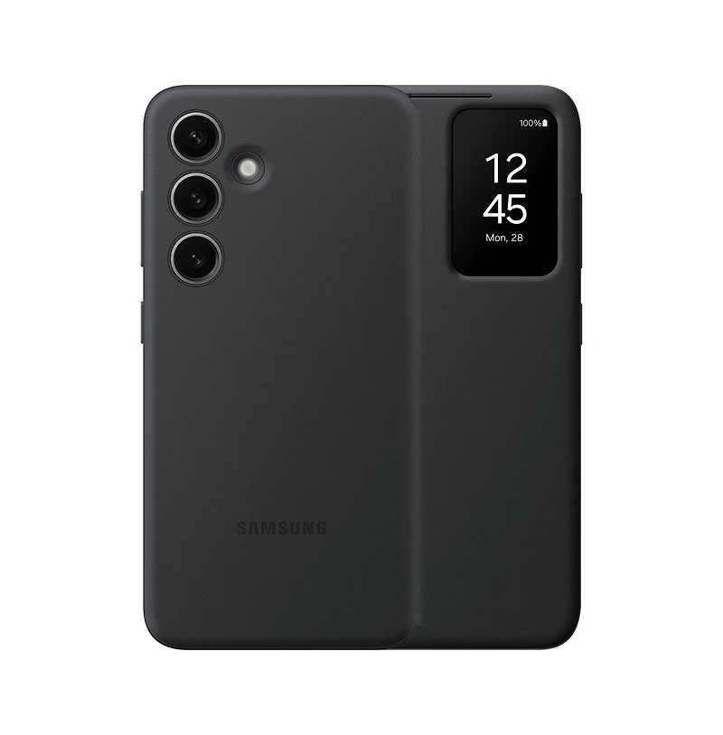 Samsung Smart View Wallet Case for Samsung Galaxy S24-Black