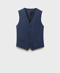 Mango Men's Paris Super Slim-Fit Suit Vest