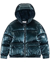 Sam Edelman Big Girls Shimmer Puffer Jacket