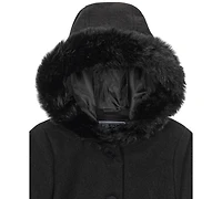 S Rothschild & Co Big Girl Bow Pocket Dress Coat