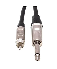 Hosa Technology 10' Pro Unbalanced Rean 1/4" Ts Male to Rca Male Audio Cable