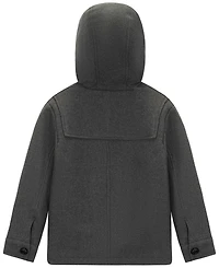 S Rothschild & Co Big Boys Faux Wool Hooded Jacket