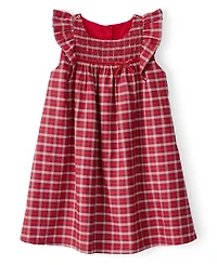 Carter's Toddler Girls Plaid Sleeveless Dress