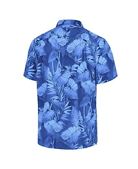 Tommy Bahama Men's Royal Buffalo Bills Coast Nuevo Fronds Camp Button-Up Shirt