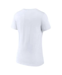 Fanatics Women's White Seattle Kraken Authentic Pro Core Primary V-Neck T-Shirt