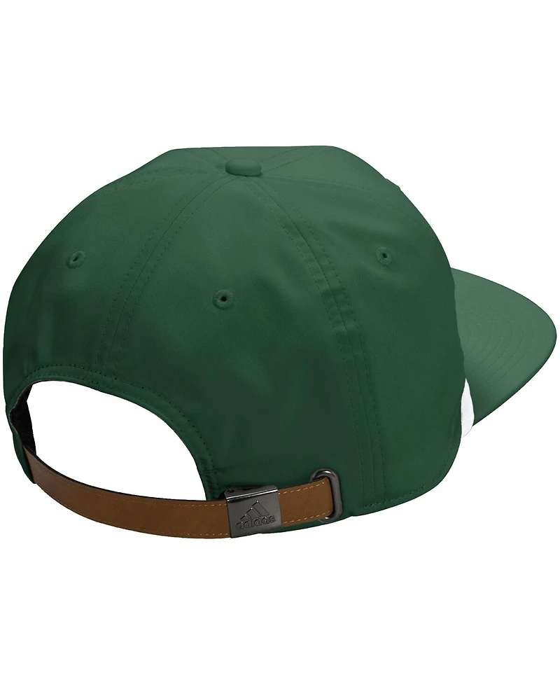 Adidas Men's and Women's Green Miami Hurricanes Locker Room Rope Adjustable Hat