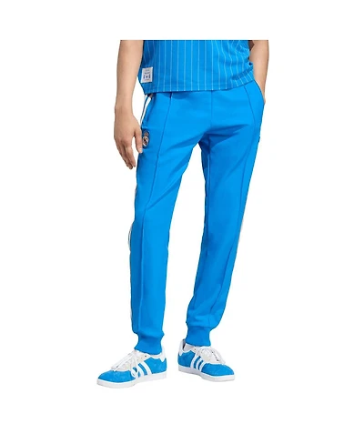 Adidas Men's Blue Real Madrid Lifestyler Track Pants